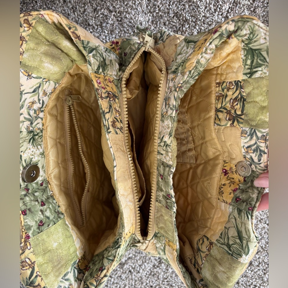 Donna Sharp Quilted Patchwork Hobo Bag - image 3